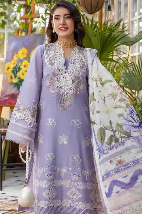 Elaf Heavy Embroidery 3PC Dhanak Suit JCH-185