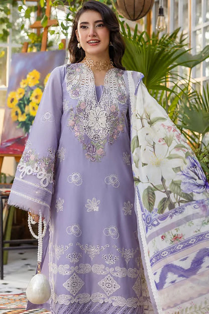 Elaf Heavy Embroidery 3PC Dhanak Suit JCH-185