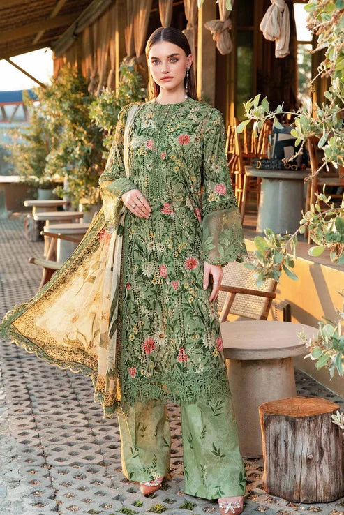 Maria B Embroidery 3PC Khaddar Suit JCH-125