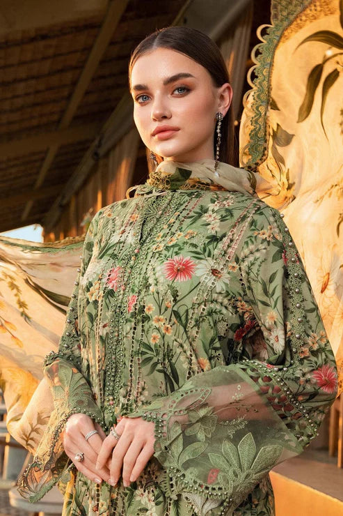 Maria B Embroidery 3PC Khaddar Suit JCH-125