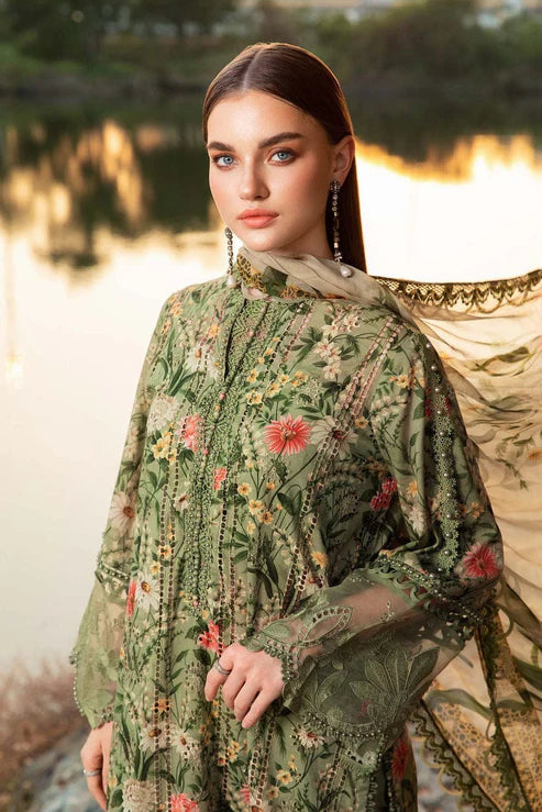 Maria B Embroidery 3PC Khaddar Suit JCH-125