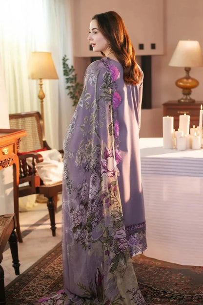 Jade Heavy Embroidery 3PC Dhanak Suit JCH-035
