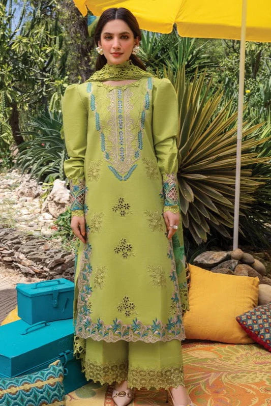 Rang Rasiya Embroidery 3PC Dhanak Suit JCH-119