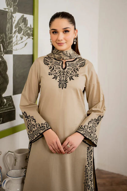 Charizma Embroidery 3PC Dhanak Suit JCH-130