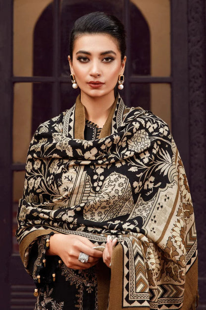Maria B Heavy Embroidery 3PC Dhanak Suit JCH-037