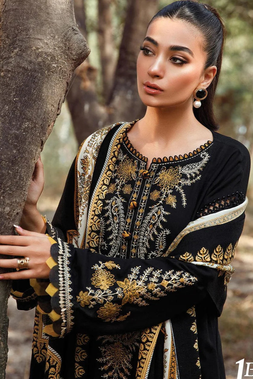 Maria B Heavy Embroidery 3PC Dhanak Suit JCH-063