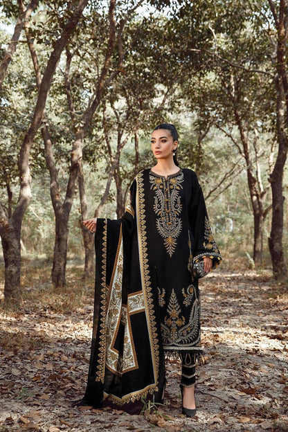 Maria B Heavy Embroidery 3PC Dhanak Suit JCH-063