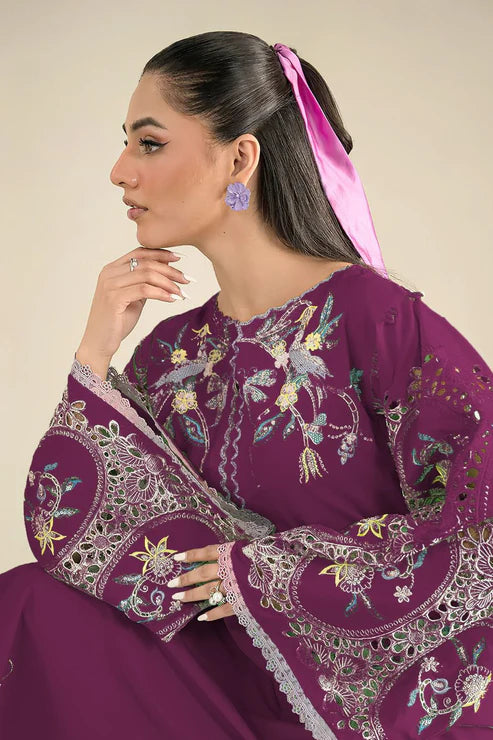 Vanya Embroidery 2PC Dhanak Suit JCH-128