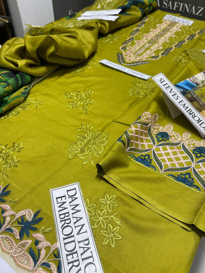 Rang Rasiya Embroidery 3PC Dhanak Suit JCH-119