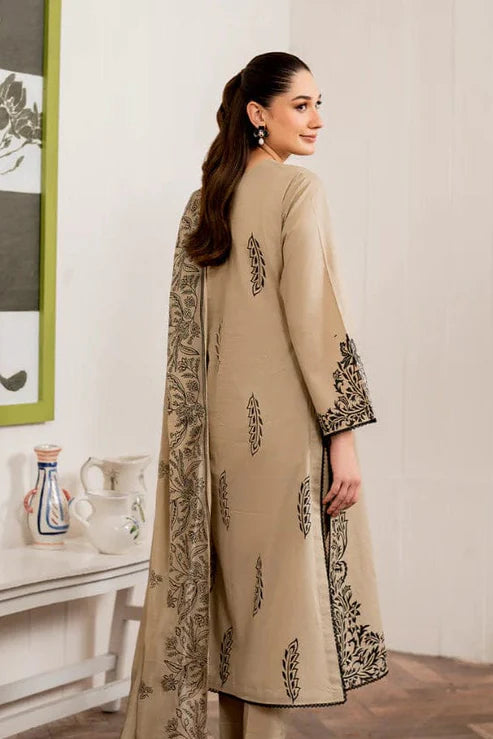 Charizma Embroidery 3PC Dhanak Suit JCH-130