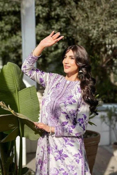 Aneelas Embroidery 3PC Khaddar Suit JCH-190