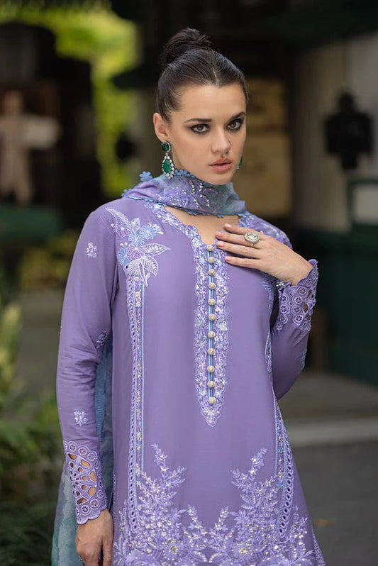Mushq Heavy Embroidery 3PC Dhanak Suit JCH-030