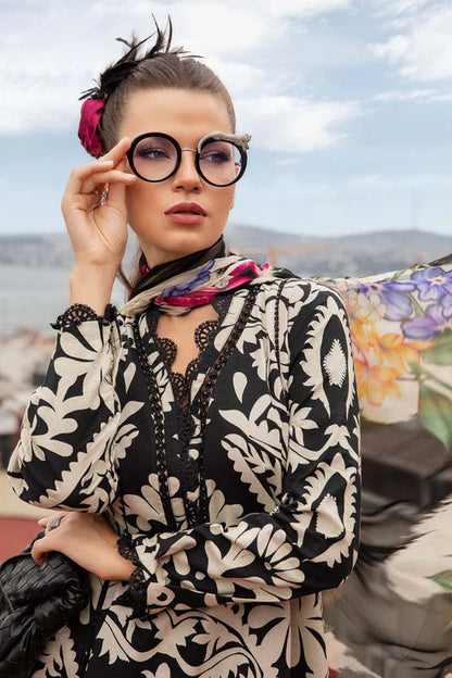 Maria B Embroidery 3PC khaddar Suit JCH-183