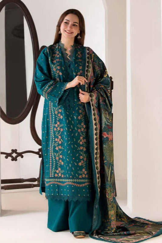Sobia Nazir Heavy Embroidery 3PC Dhanak Suit JCH-071