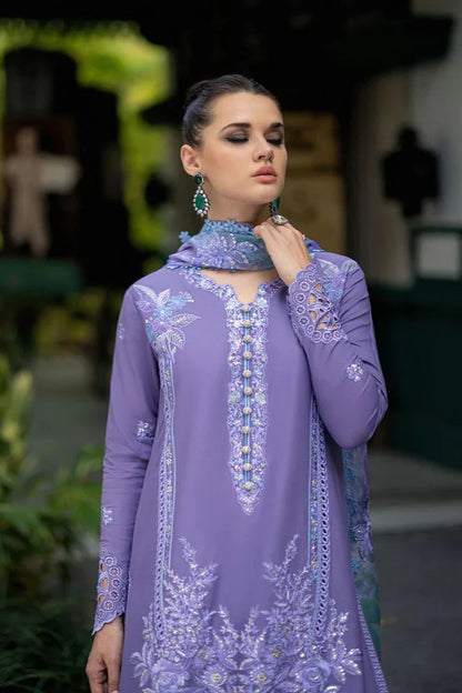 Mushq Heavy Embroidery 3PC Dhanak Suit JCH-030