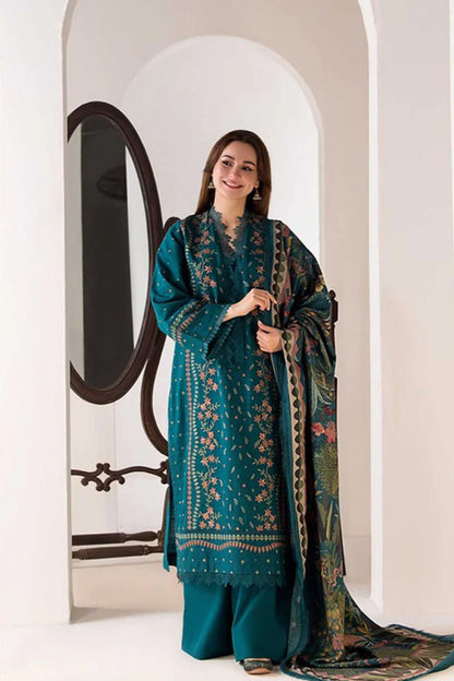Sobia Nazir Heavy Embroidery 3PC Dhanak Suit JCH-071