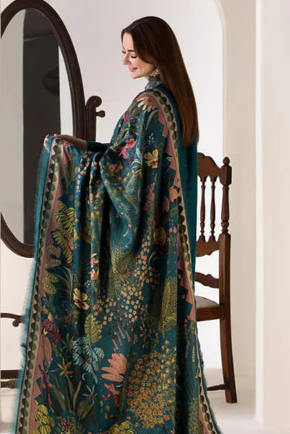 Sobia Nazir Heavy Embroidery 3PC Dhanak Suit JCH-071