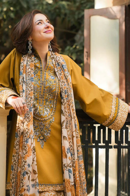Sapphire Embroidery 3PC Dhanak  JCH-118