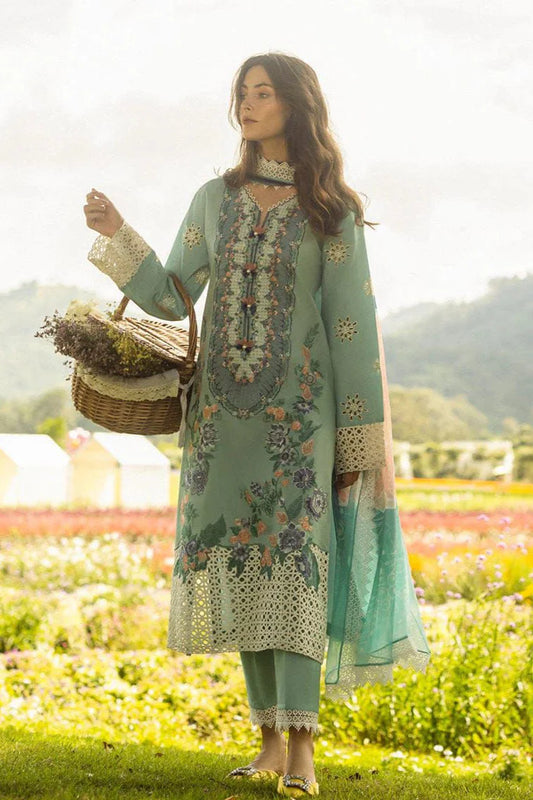 JCH-021 Mushq Heavy Embroidery 3PC Dhanak Suit