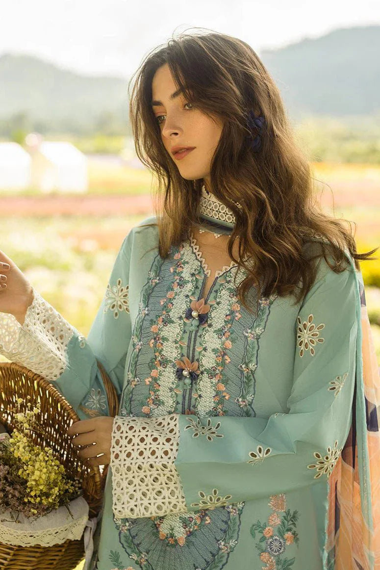 JCH-021 Mushq Heavy Embroidery 3PC Dhanak Suit