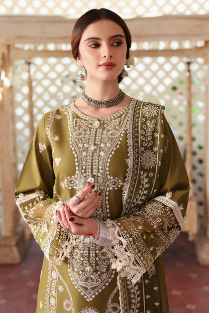 JCH-003 Jazmin Heavy Embroidery 3PC Dhanak Suit
