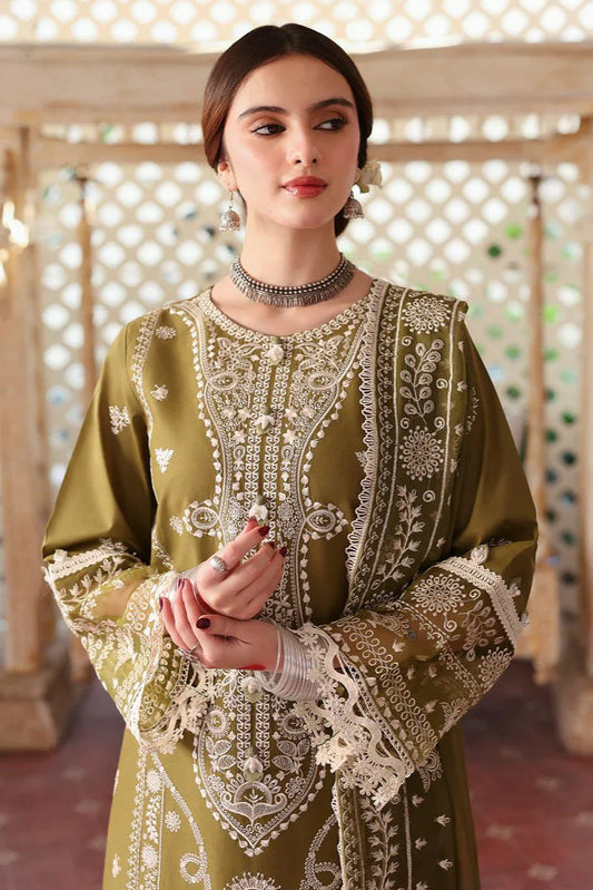 JCH-003 Jazmin Heavy Embroidery 3PC Dhanak Suit