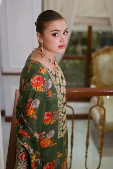 Aneelas Heavy Embroidery 3PC Silk Suit JCH-126