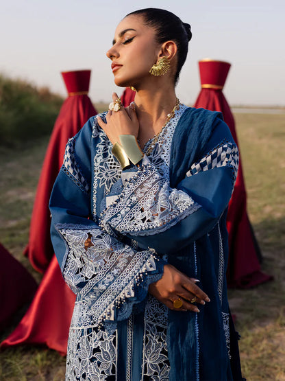 JANAN LUXURY JL-11 LAWN 3PC UNSTICHED