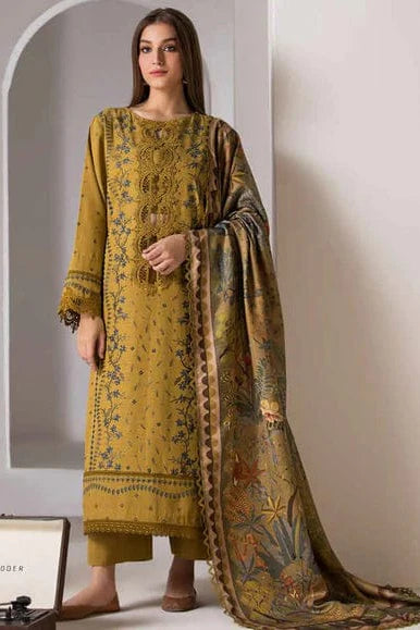 Sobia Nazir Heavy Embroidery 3PC Dhanak Suit JCH-070