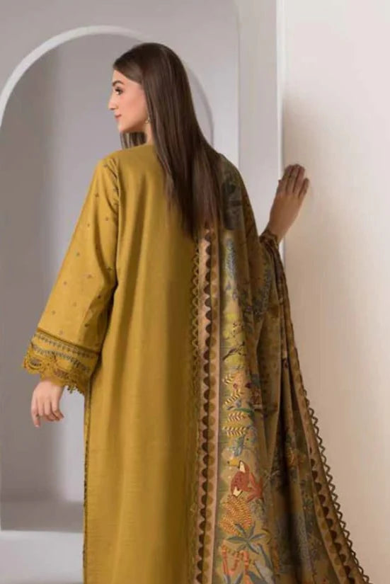 Sobia Nazir Heavy Embroidery 3PC Dhanak Suit JCH-070