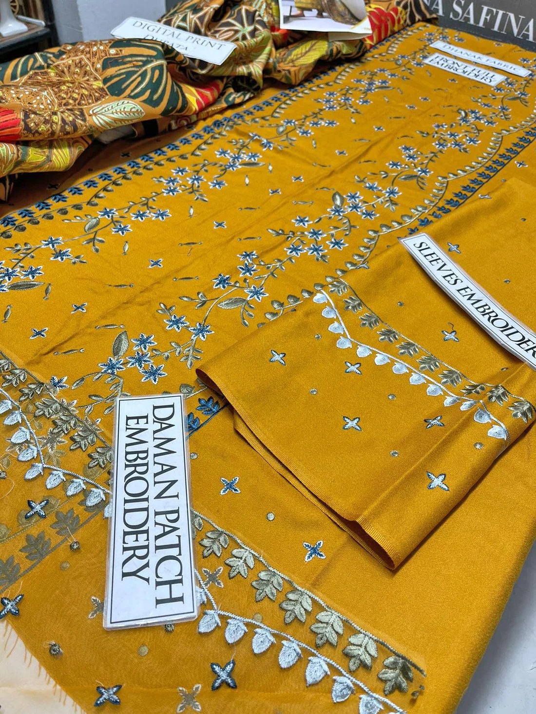 Sobia Nazir Heavy Embroidery 3PC Dhanak Suit JCH-070