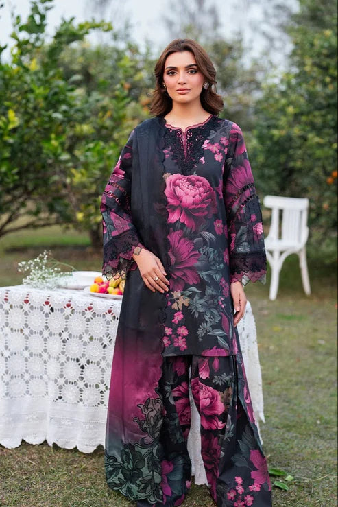 Iznik Embroidery 3PC Karandi Suit JCH-191