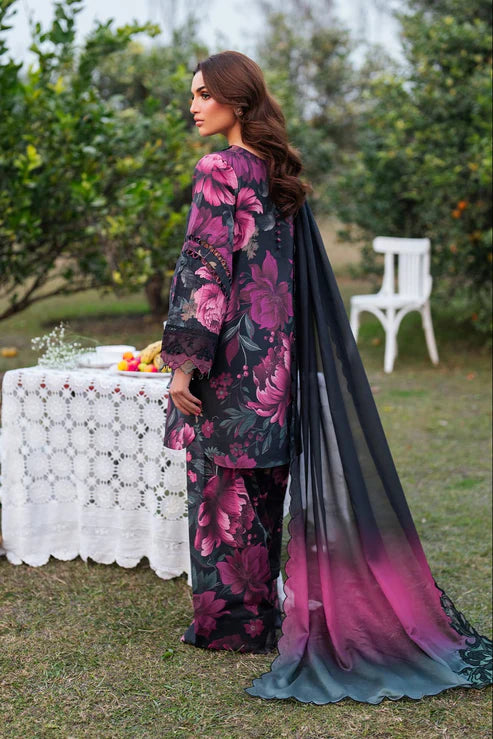Iznik Embroidery 3PC Karandi Suit JCH-191