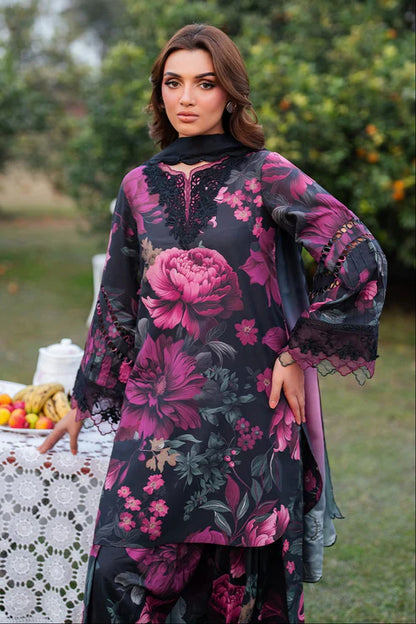 Iznik Embroidery 3PC Karandi Suit JCH-191
