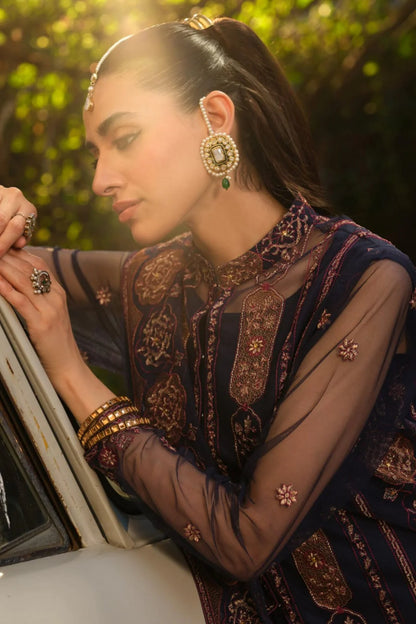 JCH-017 Kayseria Heavy Embroidery 3PC Dhanak Suit