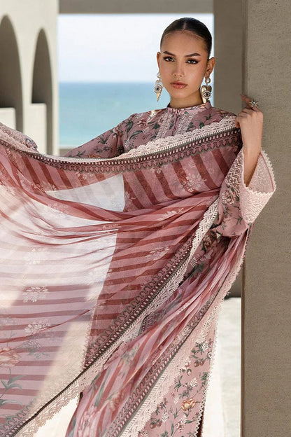 Zainab Chottani Embroidery 3PC Karandi Suit JCH-199