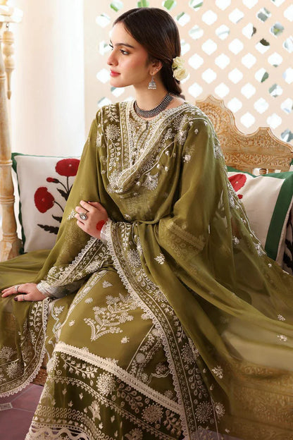 JCH-003 Jazmin Heavy Embroidery 3PC Dhanak Suit