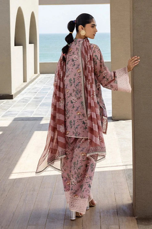 Zainab Chottani Embroidery 3PC Karandi Suit JCH-199