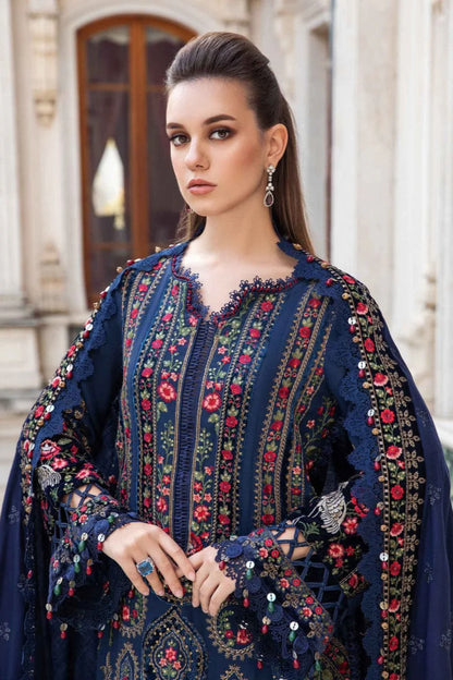 JCH-016 Maria B Heavy Embroidery 3PC Dhanak Suit