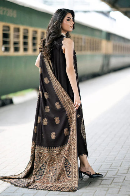 Bareeze Heavy Embroidery 3PC Linen Suit JCH-032