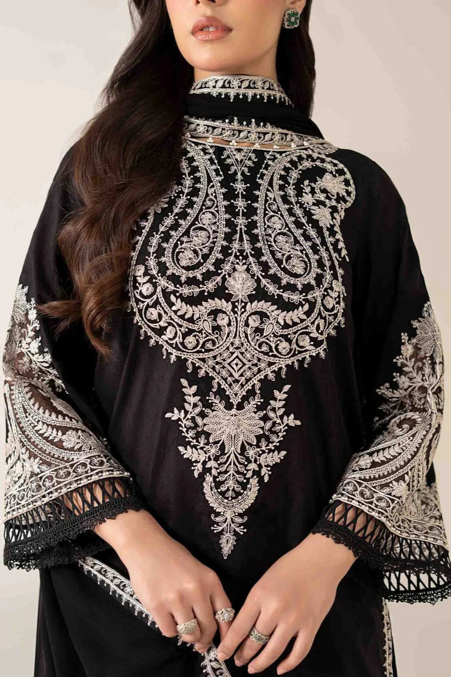 Maria B Embroidery 2PC Dhanak Suit JCH-085