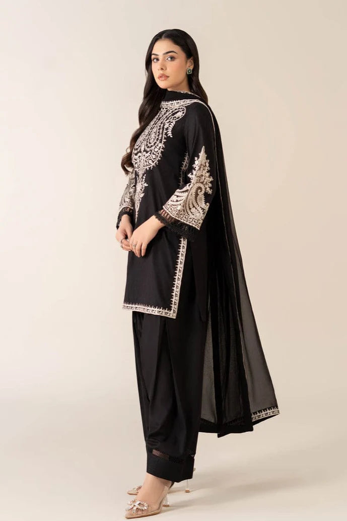 Maria B Embroidery 2PC Dhanak Suit JCH-085