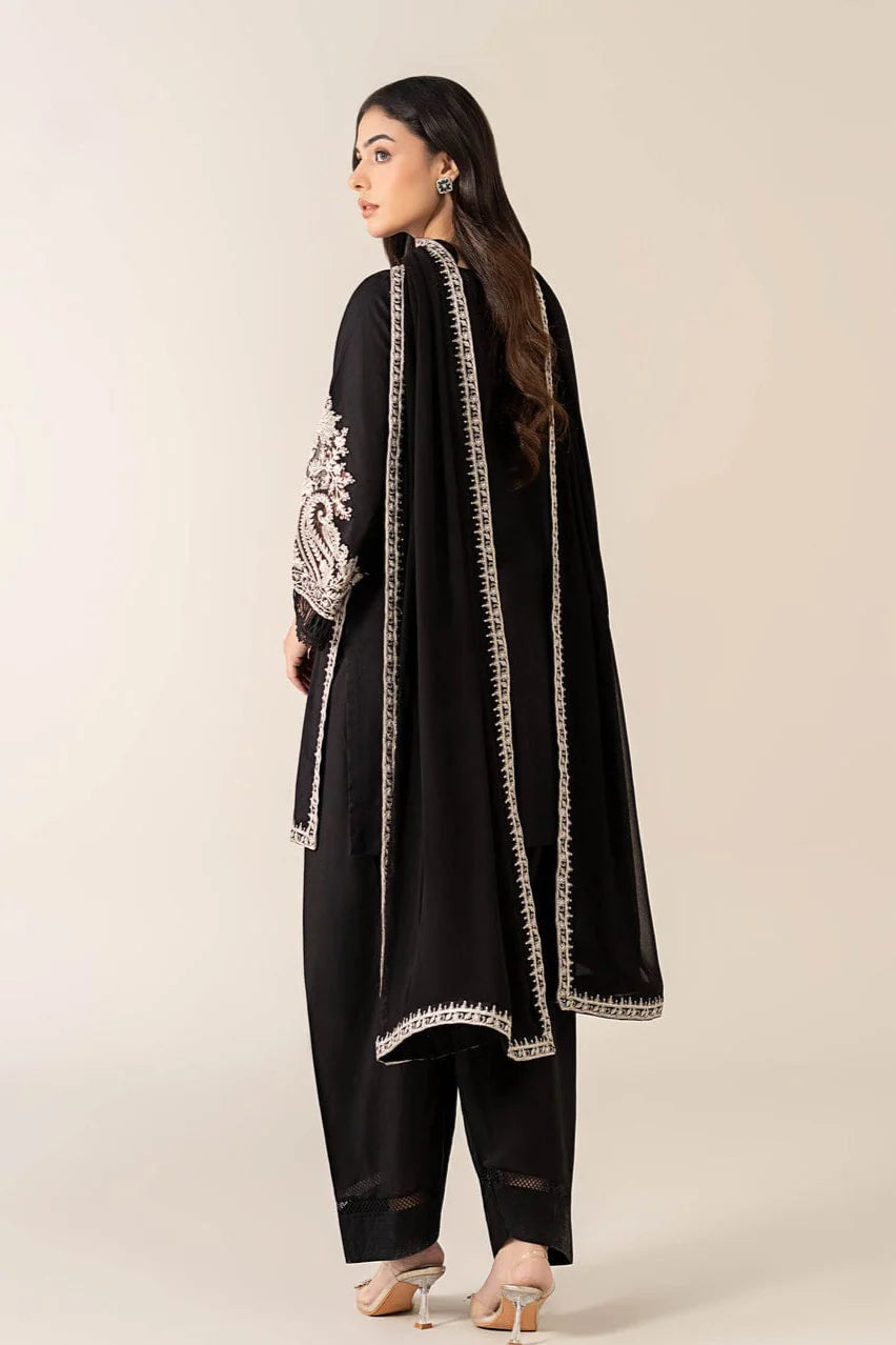 Maria B Embroidery 2PC Dhanak Suit JCH-085