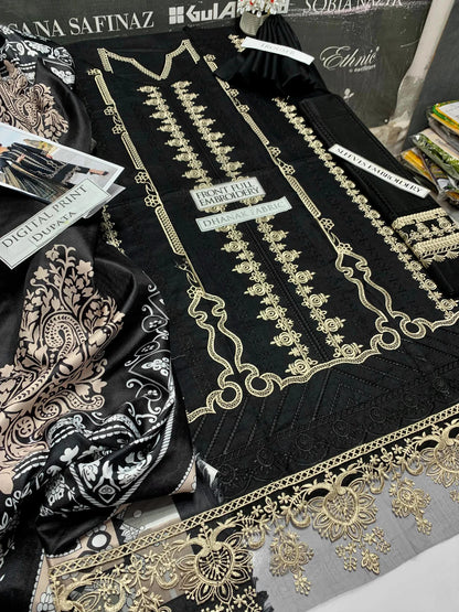 JCH-015 Maria B Heavy Embroidery 3PC Dhanak Suit