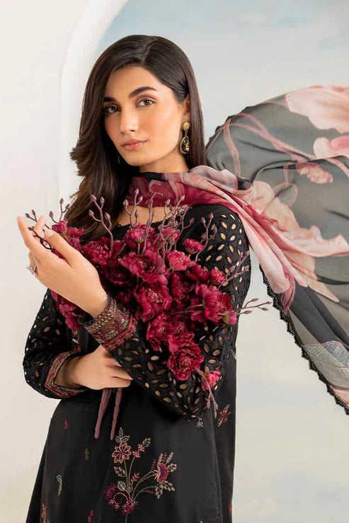 Iznik Embroidery 3PC Dhanak Suit JCH-100