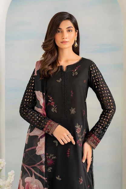 Iznik Embroidery 3PC Dhanak Suit JCH-100