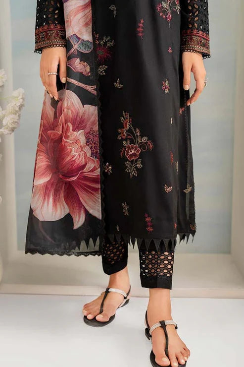 Iznik Embroidery 3PC Dhanak Suit JCH-100