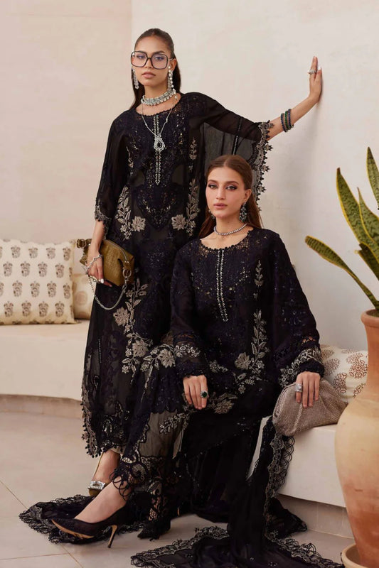 JCH-009 Maria B Heavy Embroidery 3PC Dhanak Suit