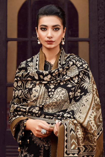 Maria B Heavy Embroidery 3PC Dhanak Suit JCH-182