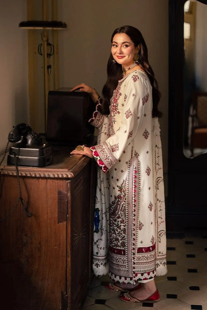 Asim Jofa Heavy Embroidery 3PC Dhanak Suit JCH-108
